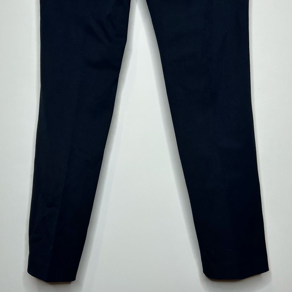 Reiss JoAnne Straight Leg Trousers Navy Blue Size 2 (US) NWT - Picture 8 of 9